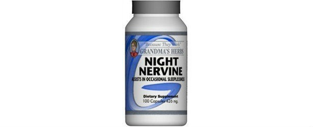 Grandma’s Herbs Night Nervine Natural Sleep Aid Review